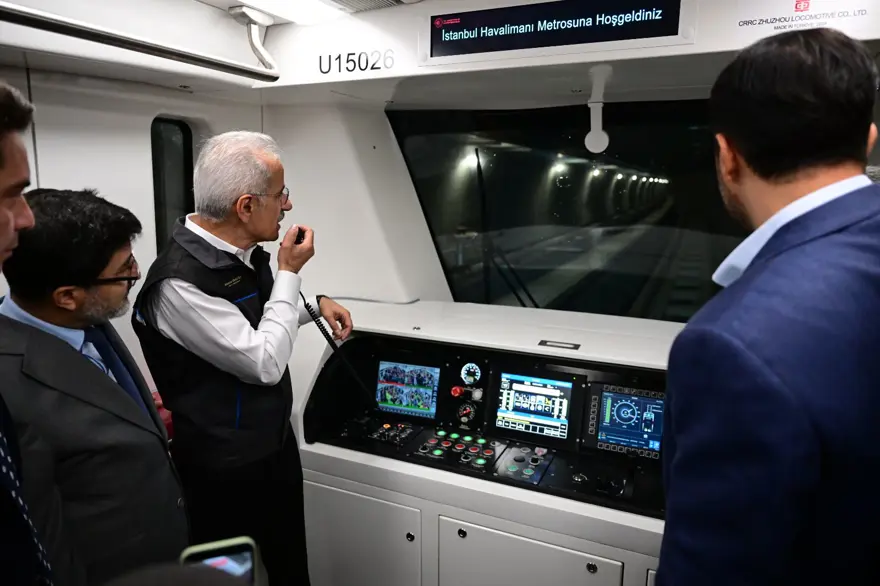 Halkalı-İstanbul Havalimanı Metrosu 2026'da açılacak: 121 kilometre hızla sürücüsüz test 1