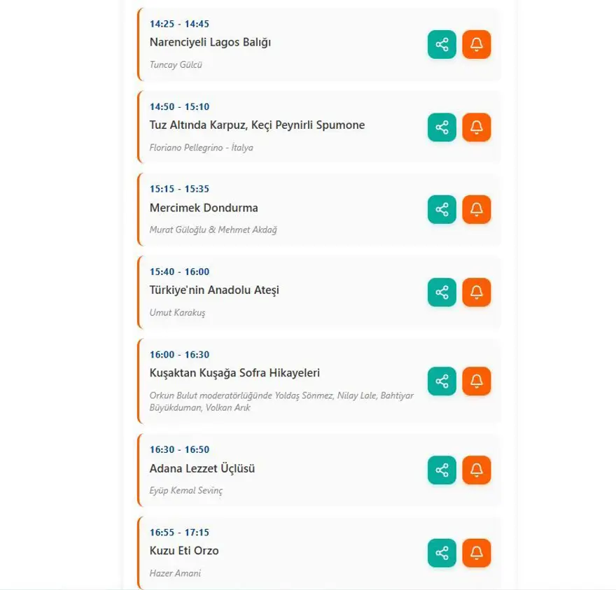 Adana Lezzet Festivali devam ediyor: 12 Ekim Festival takvimi 3 Adana Lezzet Festivali devam ediyor: 12 Ekim Festival takvimi 3