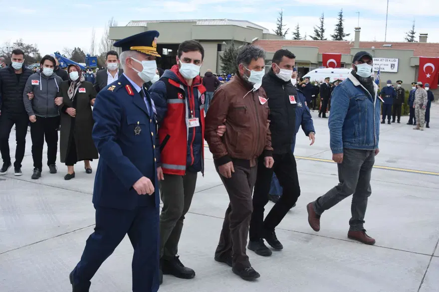Şehit Pilot Burak Gençcelep'e veda 22