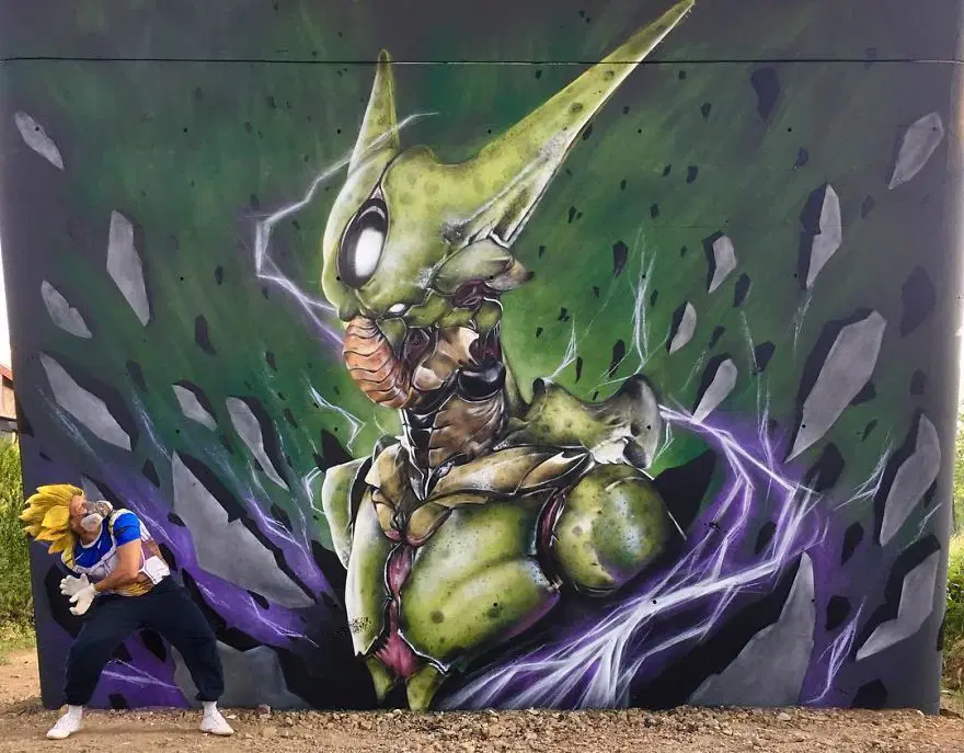 Fransız sokak sanatçısından 3 boyutlu grafitiler 18