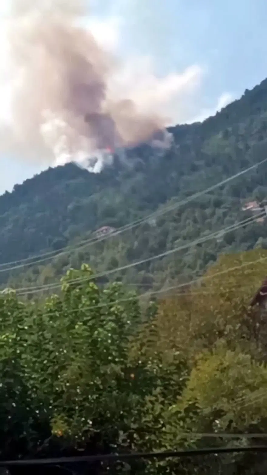 Zonguldak Devrek’teorman yangını 2 Zonguldak Devrek’teorman yangını 2