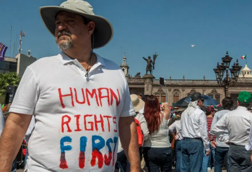 Meksika'da Trump protestosu 19 Meksika'da Trump protestosu 19