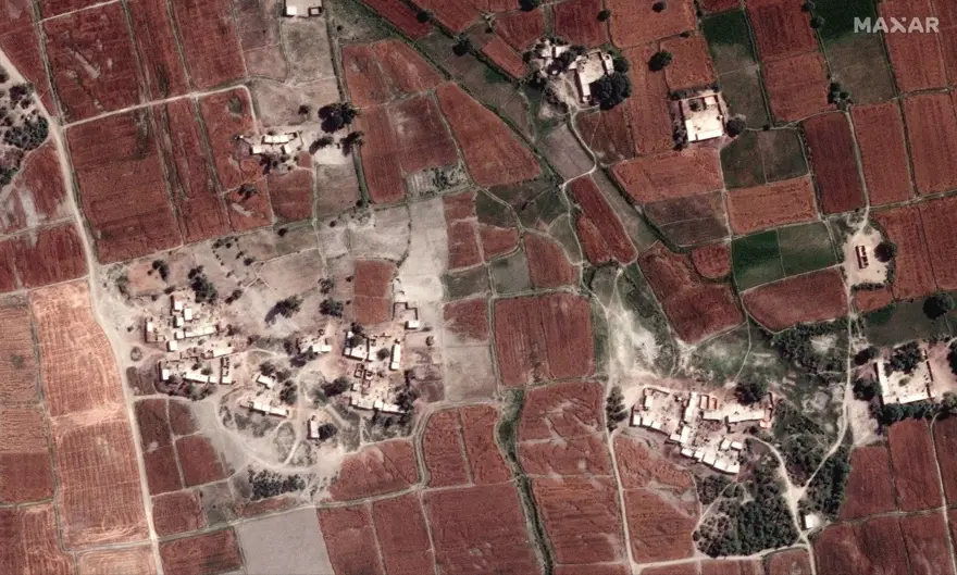 NASA paylaştı: Pakistan'daki sel ülkede 100 km çapında bir göl oluşturdu 8 NASA paylaştı: Pakistan'daki sel ülkede 100 km çapında bir göl oluşturdu 8