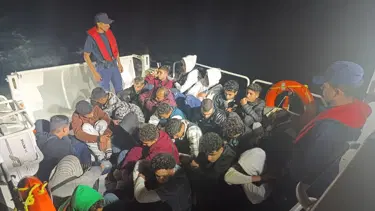 Edirne açıklarında 27 düzensiz göçmen yakalandı