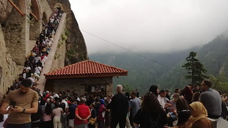 Sümela Manastırı’na bayramda 20 bin ziyaretçi 2