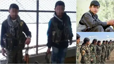 ABD'nin 2020 İnsan Kaçakçılığı Raporu'nda PKK/YPG'nin çocuk savaşçılarına vurgu