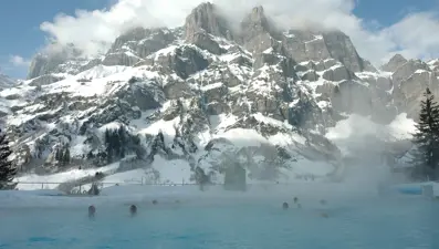 Avrupa'nın doğal kaynak sularında kışın SPA keyfi