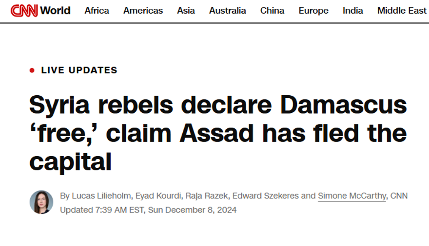 CNN: ŞAM'IN "ÖZGÜRLÜĞÜ" İLAN EDİLDİ 5