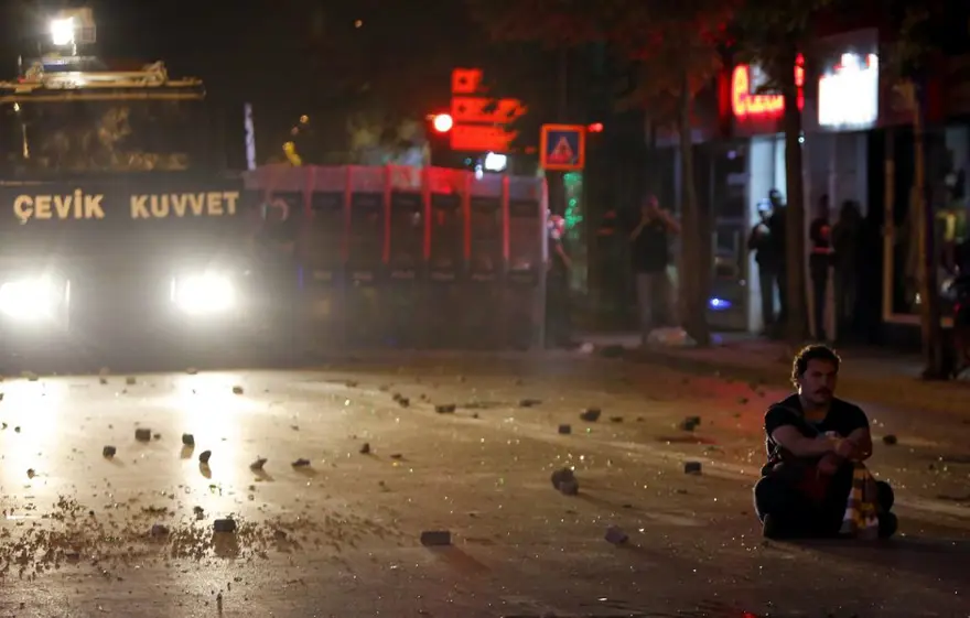 'Atakan' protestosuna müdahale 8