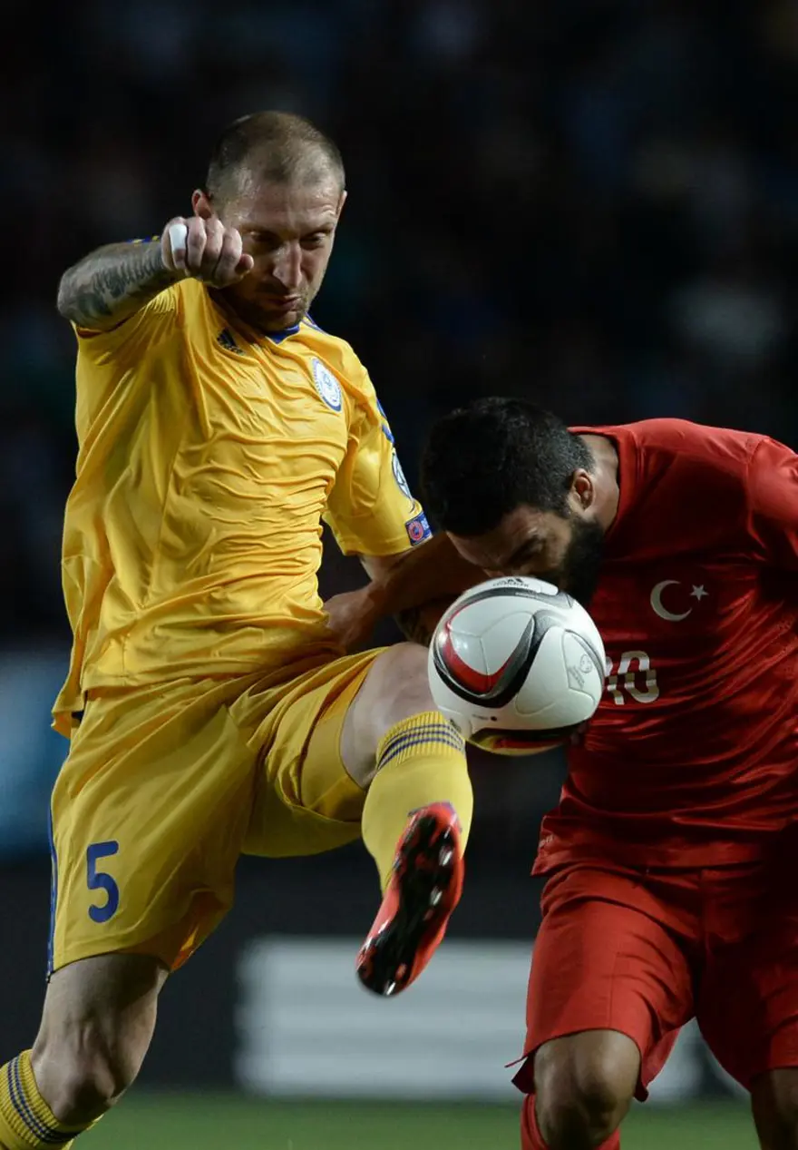 Kazakistan - Türkiye maçından kareler 10 Kazakistan - Türkiye maçından kareler 10