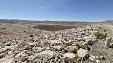 Karaman'da kış mevsiminde barajlar susuz kaldı
