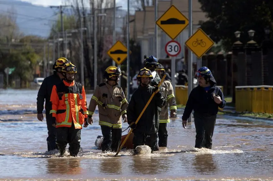 ŞİLİ'DE SEL FELAKETİ 5