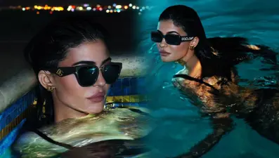 Kylie Jenner İtalyan moda devinin gözlük kampanyasında