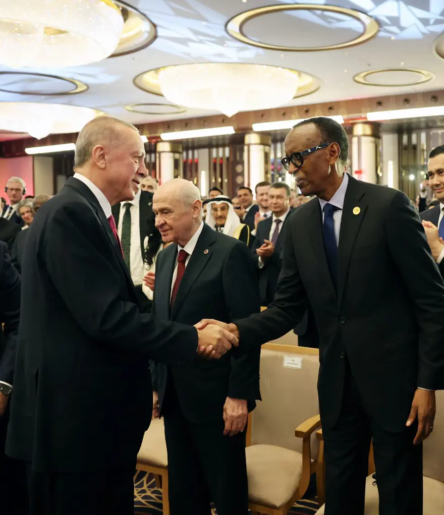 Cumhurbaşkanı Erdoğan için Beştepe'de tören 18