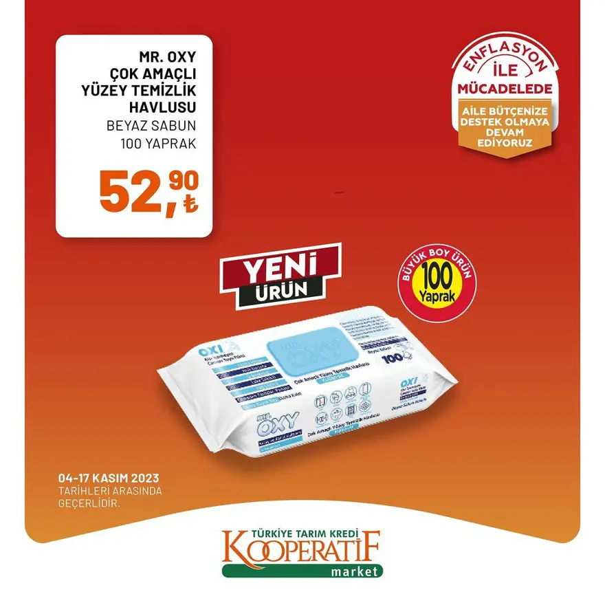Tarım Kredi Kooperatif Market kasım ayına özel yeni indirimli ürünler listesi: Birçok üründe indirim rüzgarı (15-17 Kasım 2023 Tarım Kredi Market indirimleri) 43 Tarım Kredi Kooperatif Market kasım ayına özel yeni indirimli ürünler listesi: Birçok üründe indirim rüzgarı (15-17 Kasım 2023 Tarım Kredi Market indirimleri) 43