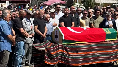 Dünya şampiyonu eski milli güreşçi son yolculuğuna uğurlandı