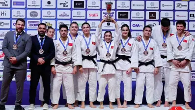 Milli judocular Avrupa üçücüsü