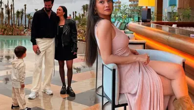Oyuncu Hande Soral'dan mutlu aile pozları