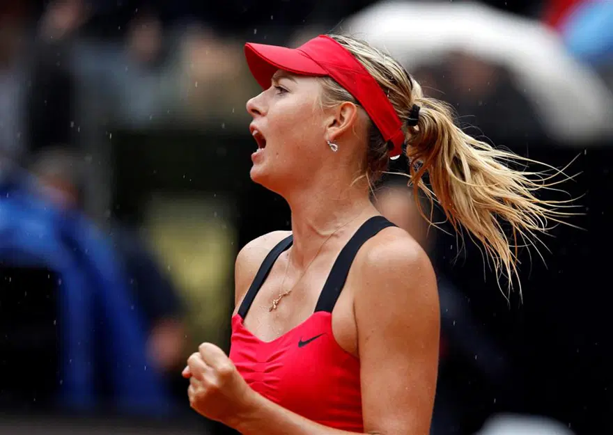 Sharapova'dan muhteşem geri dönüş 4