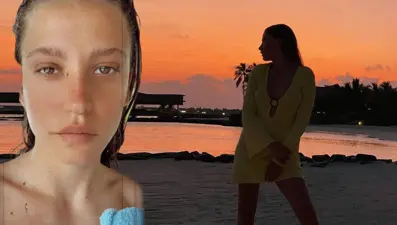 Serenay Sarıkaya'nın Maldivler tatili