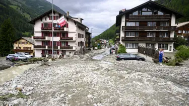 İsviçre'de heyelan ve sel: 4 ölü, 2 kayıp