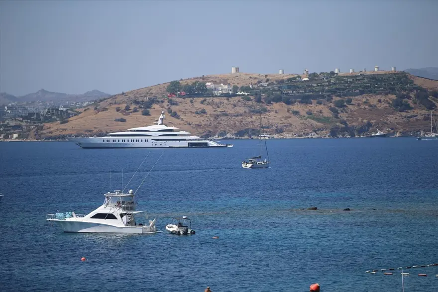 Milyon dolarlık mega yatlar Bodrum'da 7