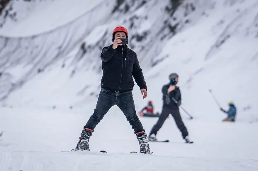 Palandöken'de hafta sonu yoğunluğu 27