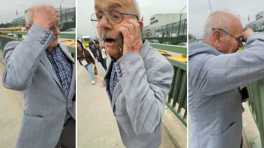 Eşini otobüste unuttu: "Allah aşkına yapma ya!" 