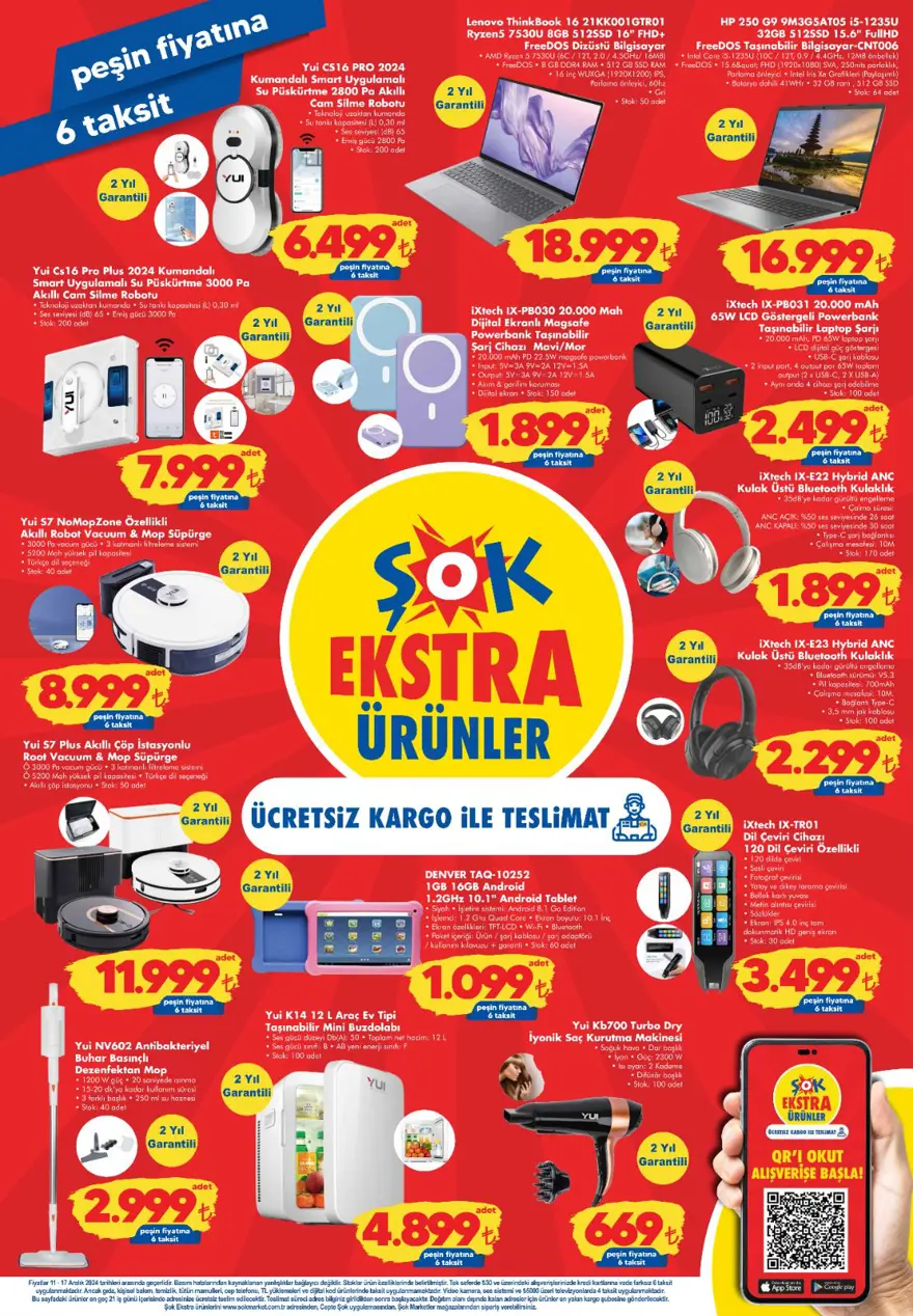 ŞOK aktüel indirimleri 11-17 Aralık 2024: ŞOK markette bu haftaya özel yeni indirimli ürünler 2
