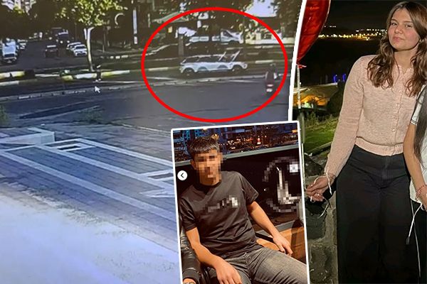 Ehliyetsiz sürücü Kübra'yı hayattan kopardı! Kazanın görüntüleri ortaya çıktı