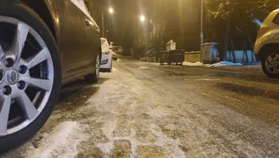 İstanbul buz tuttu: Sıcaklık eksi 4 dereceye düştü