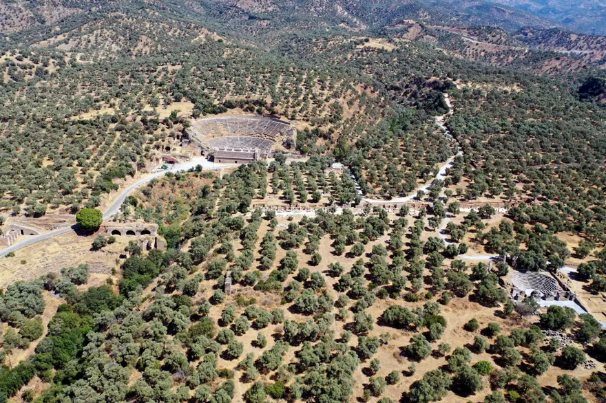 Aydın'daki Nysa Antik Kenti'nde yaklaşık bin yıllık 47 mezar bulundu 10
