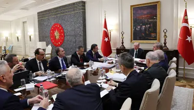 Cumhurbaşkanı Erdoğan başkanlığında güvenlik zirvesi