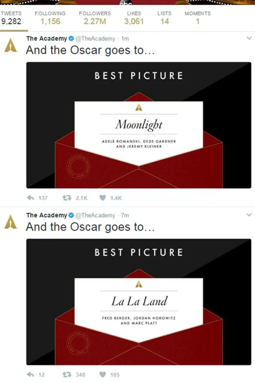 2017 Oscar Ödül Töreni’ne damga vuran anlar 4