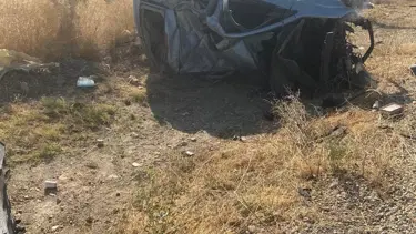 Kontrolden çıkan otomobil şarampole yuvarlandı: 1 ölü
