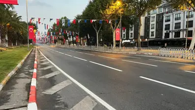 İstanbul'da bazı yollar 2 gün trafiğe kapalı