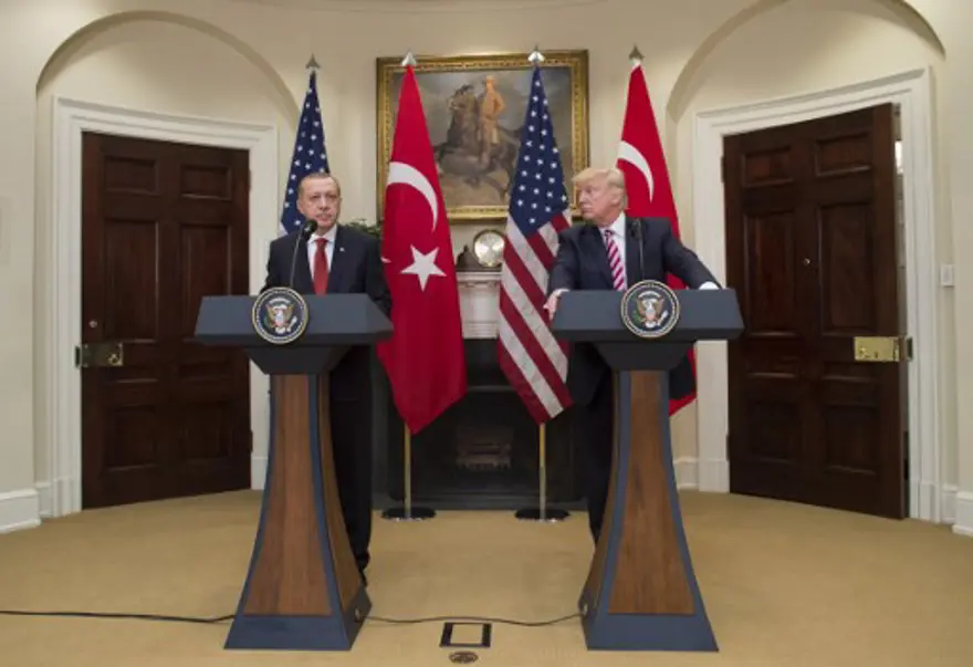 Erdoğan ve Trump ilk kez buluştu 8