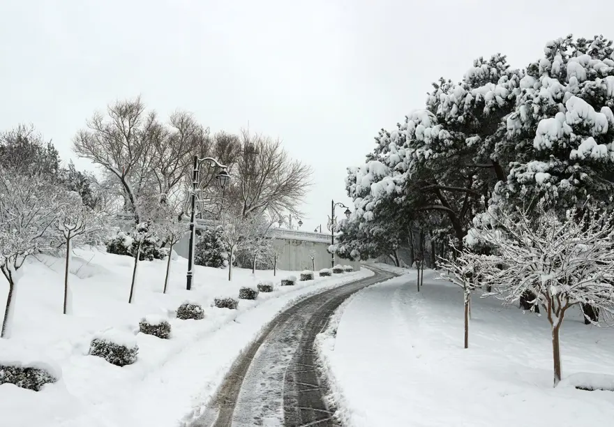 İstanbul'da kar yağışı devam ediyor (AKOM ilçe ilçe kar kalınlıklarını paylaştı) 37