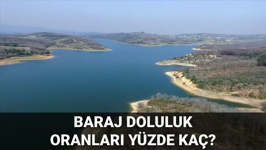 Baraj doluluk oranları 2025: İstanbul'da barajlar yüzde kaç dolu? 22 Haziran tarihli İSKİ baraj doluluk oranları 