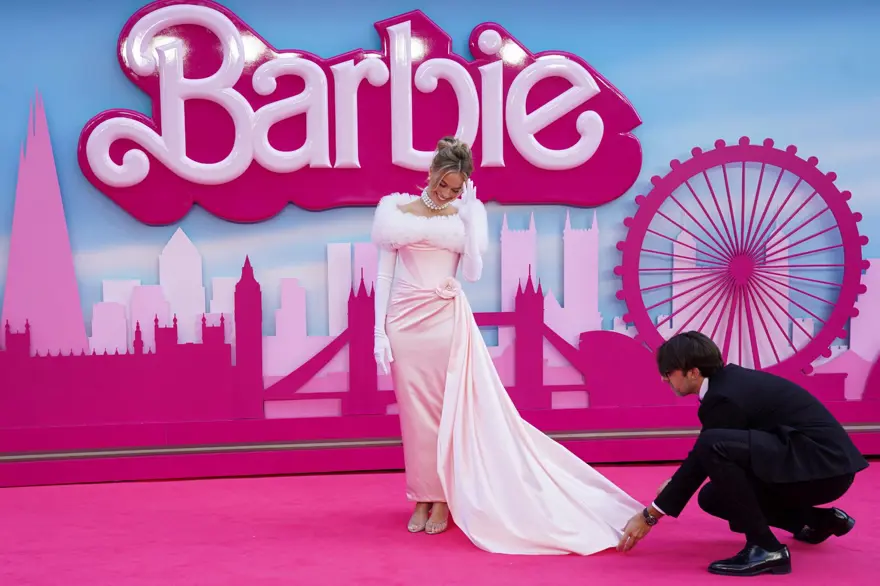 "Barbie" filmine Londra'da gösterişli Avrupa galası 11