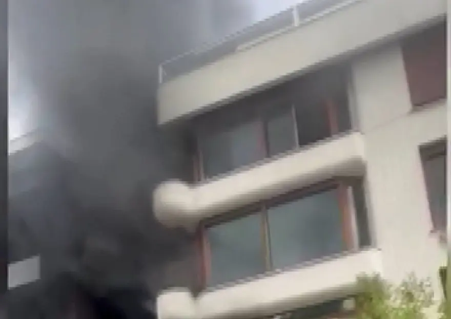 İstanbul'da güzellik merkezinde yangın 