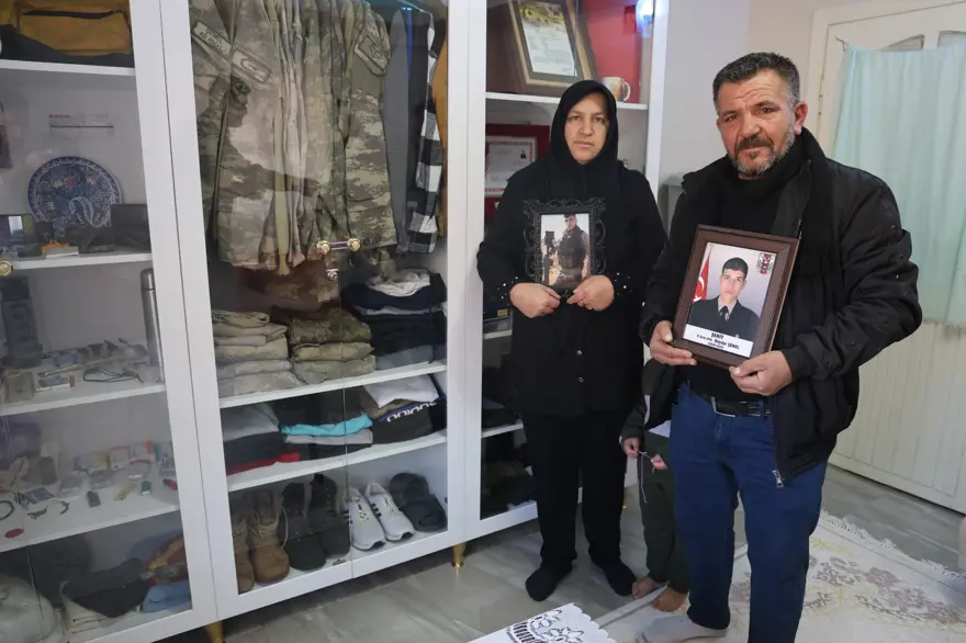 Şehidin 24 yıllık hatırası ailesi tarafından odasında yaşatılıyor 5