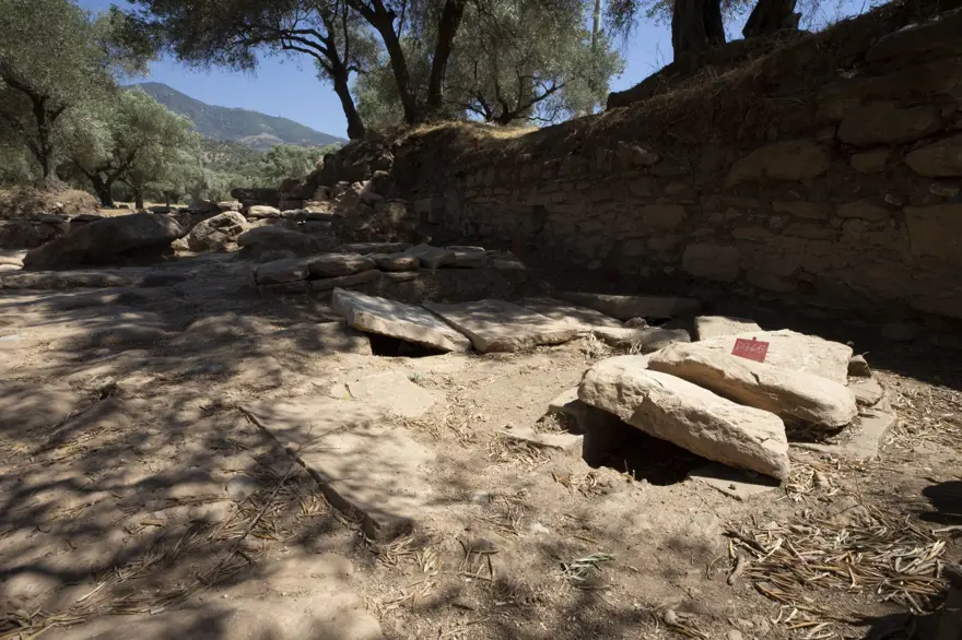 Aydın'daki Nysa Antik Kenti'nde yaklaşık bin yıllık 47 mezar bulundu 2