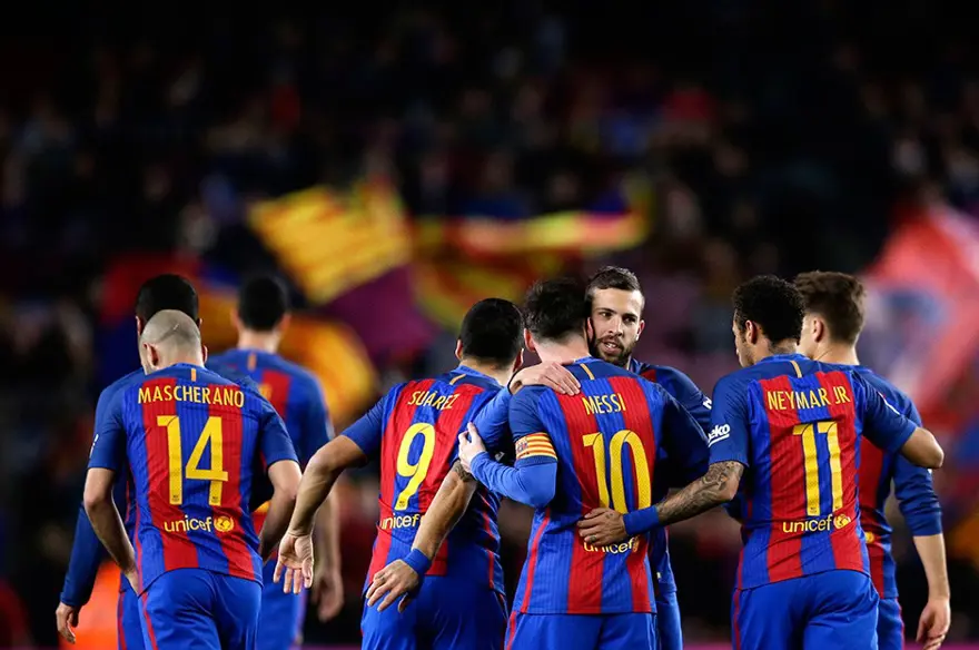 Barcelona gol olup yağdı! 