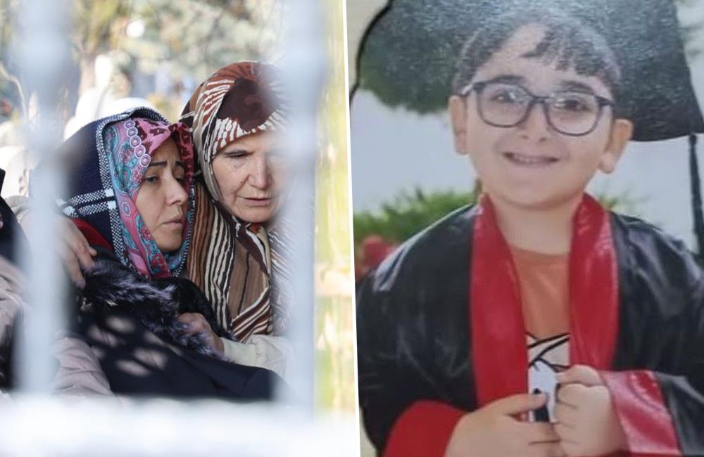 Böcek ilacı faciasında ölen küçük Ahmet Enes’e acı veda