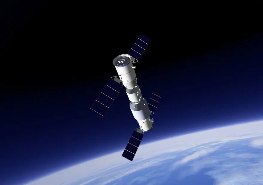 Uzay istasyonu Tiangong-1 büyük ölçüde yandı 7