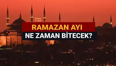 Ramazan ayı 2025 ne zaman bitiyor, kaç gün kaldı? Diyanet dini günler takvimi