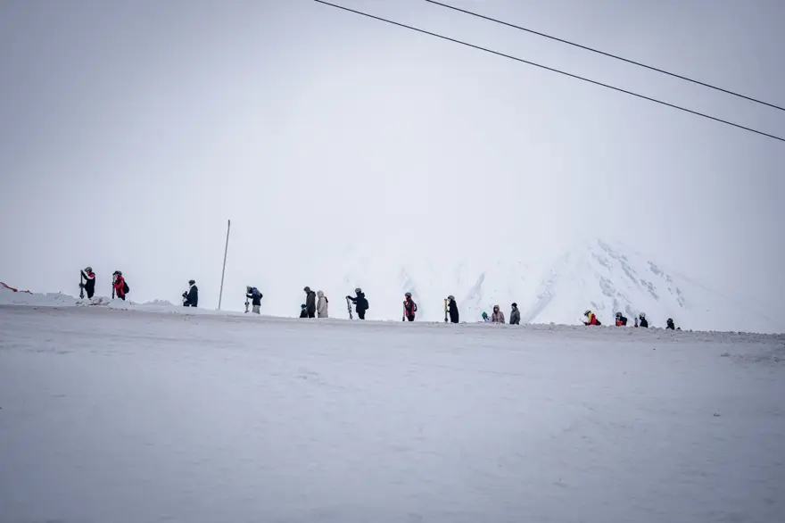 Palandöken'de hafta sonu yoğunluğu 13