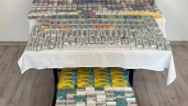 Manavgat’ta kaçak sigara operasyonu