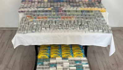 Manavgat’ta kaçak sigara operasyonu